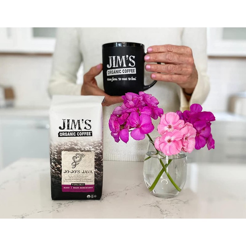 Jim’s Organic Coffee – Jo-Jo’s Java Blend – Medium/Light Roast,