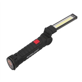 ONEVER LED Arbeitsleuchte Taschenlampe – Wiederaufladbare Inspektionsleuchten mit Magnet und Haken für Auto-Reparatur, Werkstatt, Camping (2er-Pack, Klein) [Energieklasse A+++]