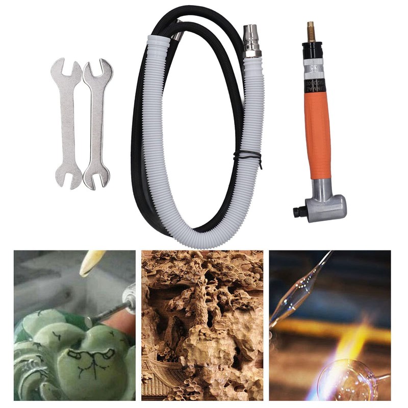 High Speed Right Angle Pneumatic Pen Die Grinder Excellent Performance