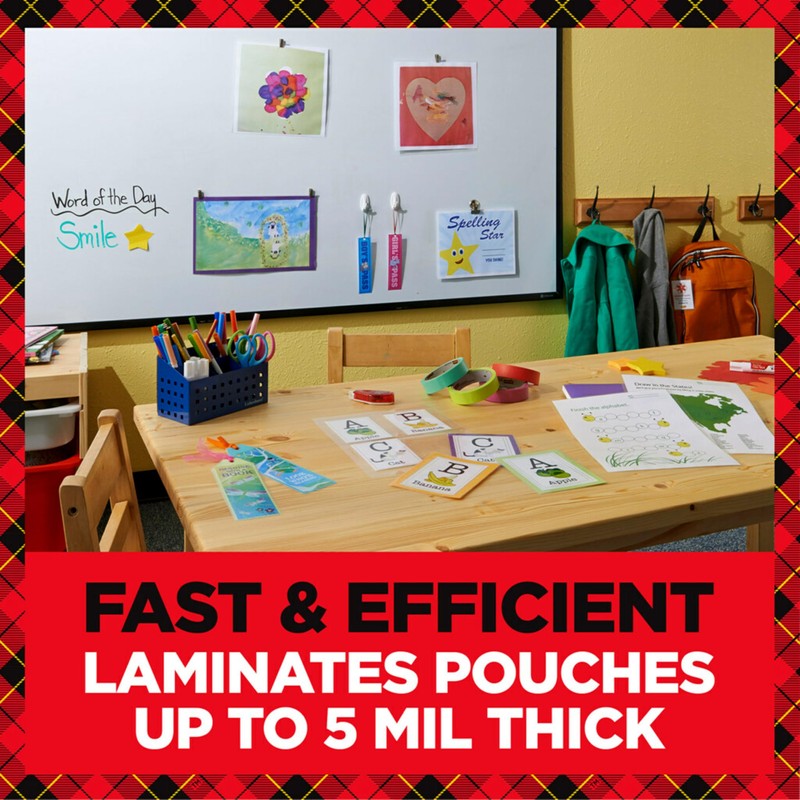 Scotch Thermal Laminator, 2 Roller System for a Professional Finish,