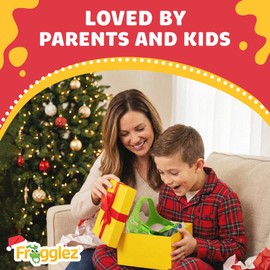 Frogglez Anti-Fog Swimming Goggles for Kids under 10 (Ages 3-10) Recommended by Parents; Premium Pain-Free Strap