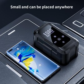 Air Compressor - Cordless Tire Inflator - Digital Display Electric Pump for Long-Distance Driving Garage Road Trip Home Camping Vehicle