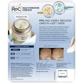 RoC- Crema hidratante máxima Retinol Correxion Line Smoothing, paquete de 2: 1,7 oz y 3,4 oz (5,1 oz en total)