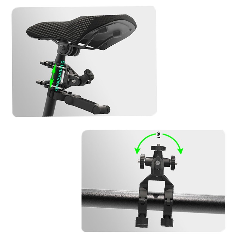 LICHIFIT Bicycle Seat Post Holder for DJI Osmo Action 5