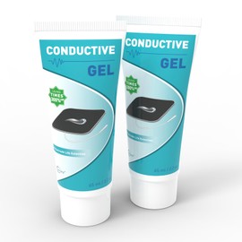 Reajoy ReaJoy Conductive Gel for TENS Unit Pads,Extend The Life of Your Electrode Replacement Pads for TENS/EMS Units, Muscle Stimulator (65ML-2 Packs/ 2.2 OZ)