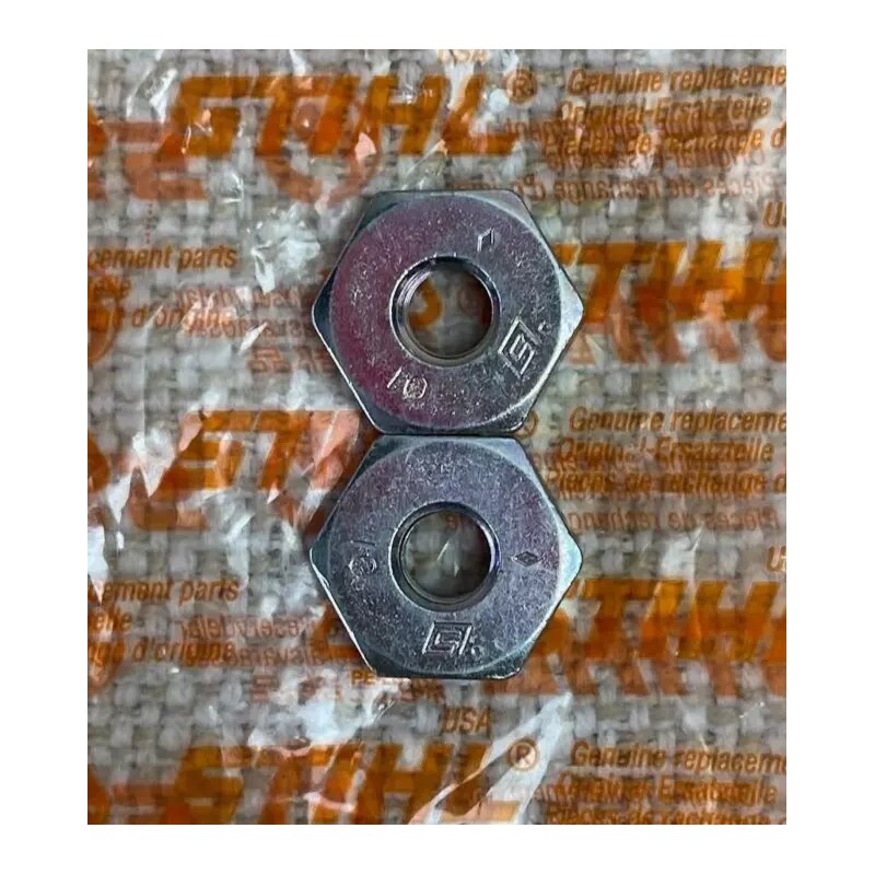for stihl STIHL 0000 955 0801 Hexagon Nut M8 2-Pack