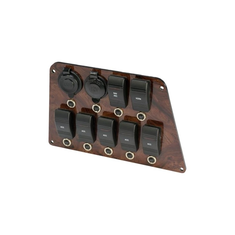 Woodgrain ABS for Boat Panels - Oxford Burl ABS Sheet