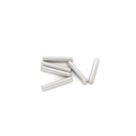 eivvia 15pcs 8mm x 45mm 304 Stainless Steel Cylinder Slightly, Dowel Pin，Wood Bunk Bed Dowel ，Pins Shelf Pegs.