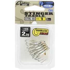 Owner STBL-66 11545 Triple Hook, Stinger Triple Hook, No. 1