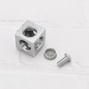 LT Easiyl 4set 3-Way Corner Bracket Cube 30x30x30mm 3-Way Aluminum