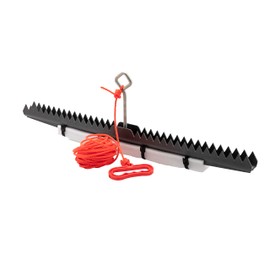 Extreme Max 3005.4407 Throwable 2-in-1 Aquatic Weed Rake and Floating Rake for Lakes Rivers and -Ponds