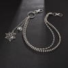 Gothic Spider Web Chain Belt, Metal Biker Jeans Pants Chain,