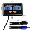 pH / EC Conductivity Meter with ATC Water Quality Tester
