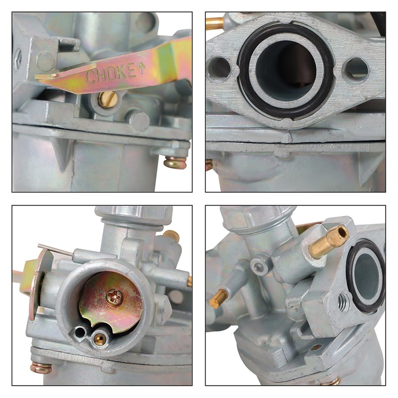 Carburetor with Handle Grip Bar and Throttle Cable Replacement for