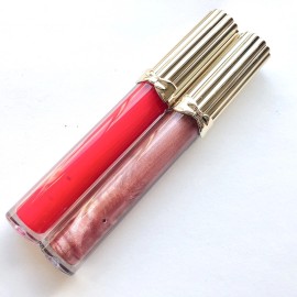Estée Lauder 2pc Estee Lauder Pure Color Lip Gloss 115 Flash Fire & 107 Tender Trap Full sz