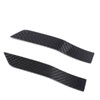 Side Marker Plate Ornaments Glossy Carbon Fiber UV Wear Resistant