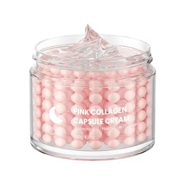 Collagen Capsule Cream, Deep Hydration Collagen Cream, Anti-Aging Face Moisturizer to Nourish and Soothe Skin, Collagen Face Cream for Smooth & Youthful Glow