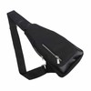 Small Chest Bag Black Color Oxford Fabric Sling Backpack with
