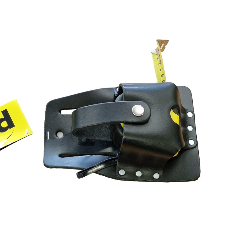 PTI Premium Leather Tape Measure Holder for 8M Measuring Tape
