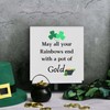 St. Patricks Day Decor Irish Blessing Sign May All Your