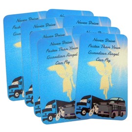 Westmon Works Travel Prayer Holy Card Bulk Lot for Drivers Double Sided Cards Made in the USA, Set of 10