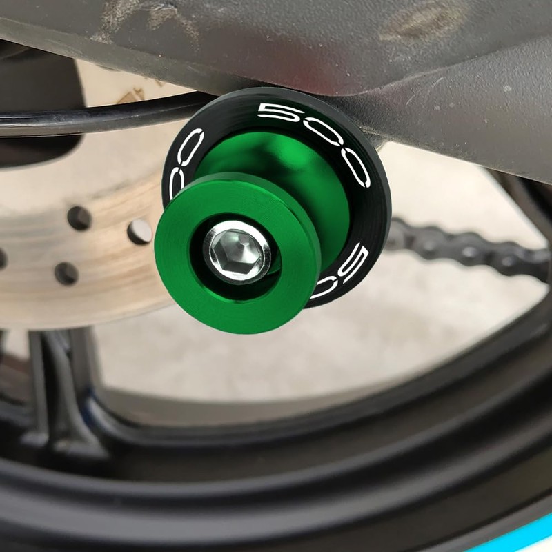 MotHeartCNC Motorcycle M8 Swingarm Spools Slider For Z500 2024-2025 Motorcycle