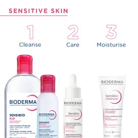 Bioderma Sensibio H2O Micellar Waterproof Makeup Remover for Sensitive Skin 125ml