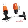Pack of 50 Garden Watering Sprinklers, Adjustable Watering Dropper, Watering