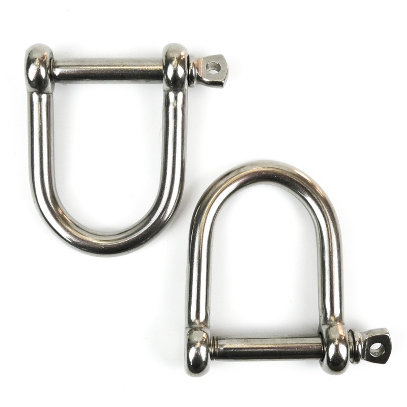 DAUMLINK® Aisi 316 Stainless Steel Wide D-Shackles for Connecting Chains