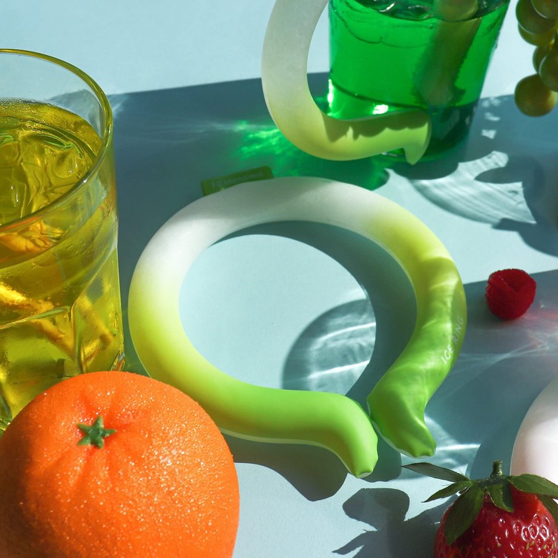 Ice Ring for Kids, [BREEZE/apres les cours/F.O.KIDS], Small, Lime