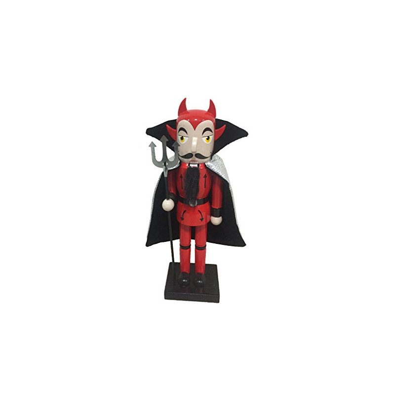 Santa's Workshop 70945 Devil Nutcracker, 10", Multi
