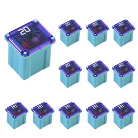 Tiooka 20A Car Fuse Box - Low Profile, Compatible with Ford, Chevy/GM, Chrysler/Dodge, Toyota Truck SUV