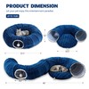 Yaning Bubble Cat Tunnel for Indoor Cats, Round Peekaboo Cave