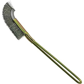 SUN UP Handy Brush, Bent Tip, Stainless Steel