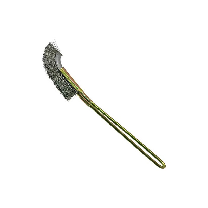SUN UP Handy Brush, Bent Tip, Stainless Steel