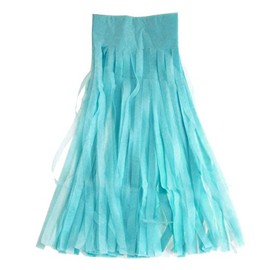 Homeford Paper Tassel Garland Banner, 13-Inch, 8-Piece (Blue)