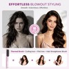 HarrFlow Airflow Curling Iron, Straightener & Flat Iron Combo, Red