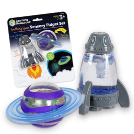Learning Resources - Juego de 2 Juguetes sensoriales relajantes para niños, Juguetes de Viaje para niños pequeños a Partir de 3 años