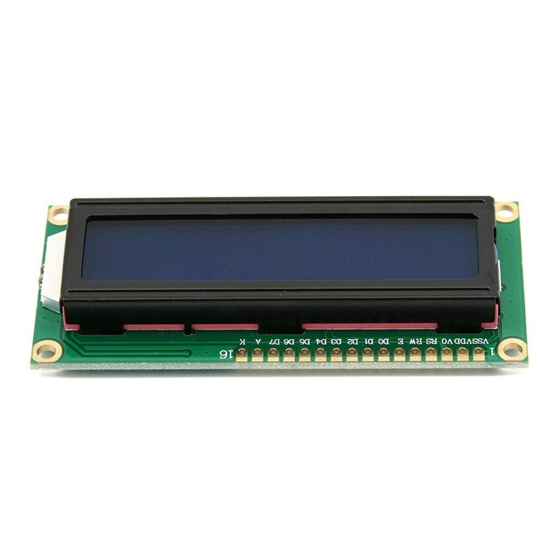Hailege 2pcs DC3.3V HD44780 1602 16x2 Letters LCD Display Adapter
