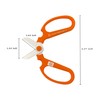 Flower Scissors Hand Creation F-170 (Orange)