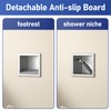 Bernkot Shower Niche, 304 Stainless Steel Stool for Bathroom, Recessed