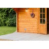 TayMac MM720C Bell 1-Gang Non-Metallic Weatherproof In-Use Deep Cover, Clear
