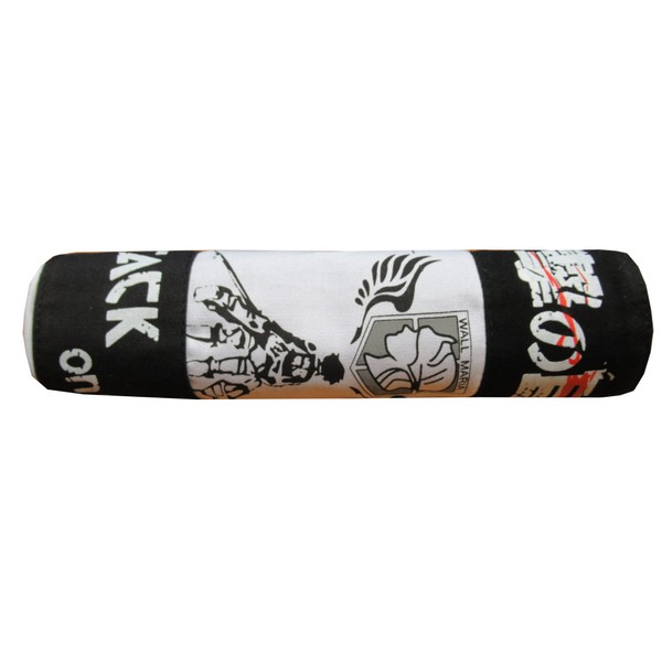 Manga Style Canvas Pencil Case 26 cm White Black Pencil