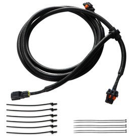 KPALAG RH&LH Fog Lights Jumper Wiring Harness Pigtail Compatible with Dodge Ram1500 2002-2008, Ram 2500 3500 2003-2009 Replace# :56045501AC