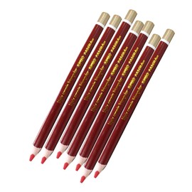 Lapiz Carmin Jumbo Triangular, 10 Lápices Ergonómico para escuela oficina y el hogar manualidad, no tóxico