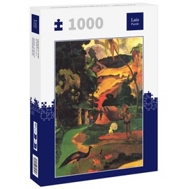 Lais Puzzle Paul Gauguin - Landscape with Peacocks (Matamoe) 1000 Pieces