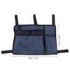 Multi Pocket Oxford Cloth Walker Storage Bag Wheelchair Side Hanging