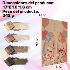 Paleta De Maquillaje De 80 Pcs Maquillaje Sombras Glitter                                                                                             