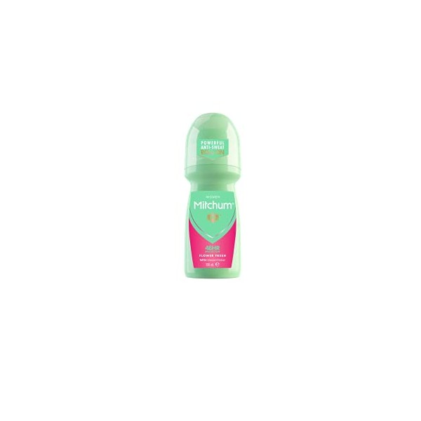 Mitchum Women 48HR Protection Roll-On Deodorant & Anti-Perspirant, Flower Fresh, 100 ml