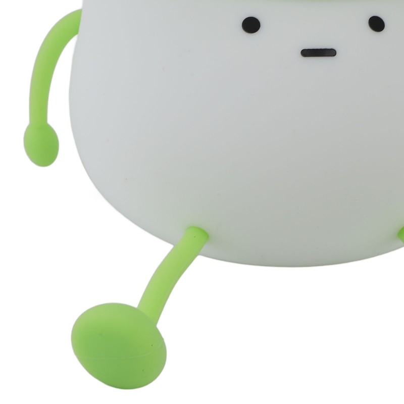 Cute LED Night Light Tap Control Rechargeable 1.5W Decorative Scallion